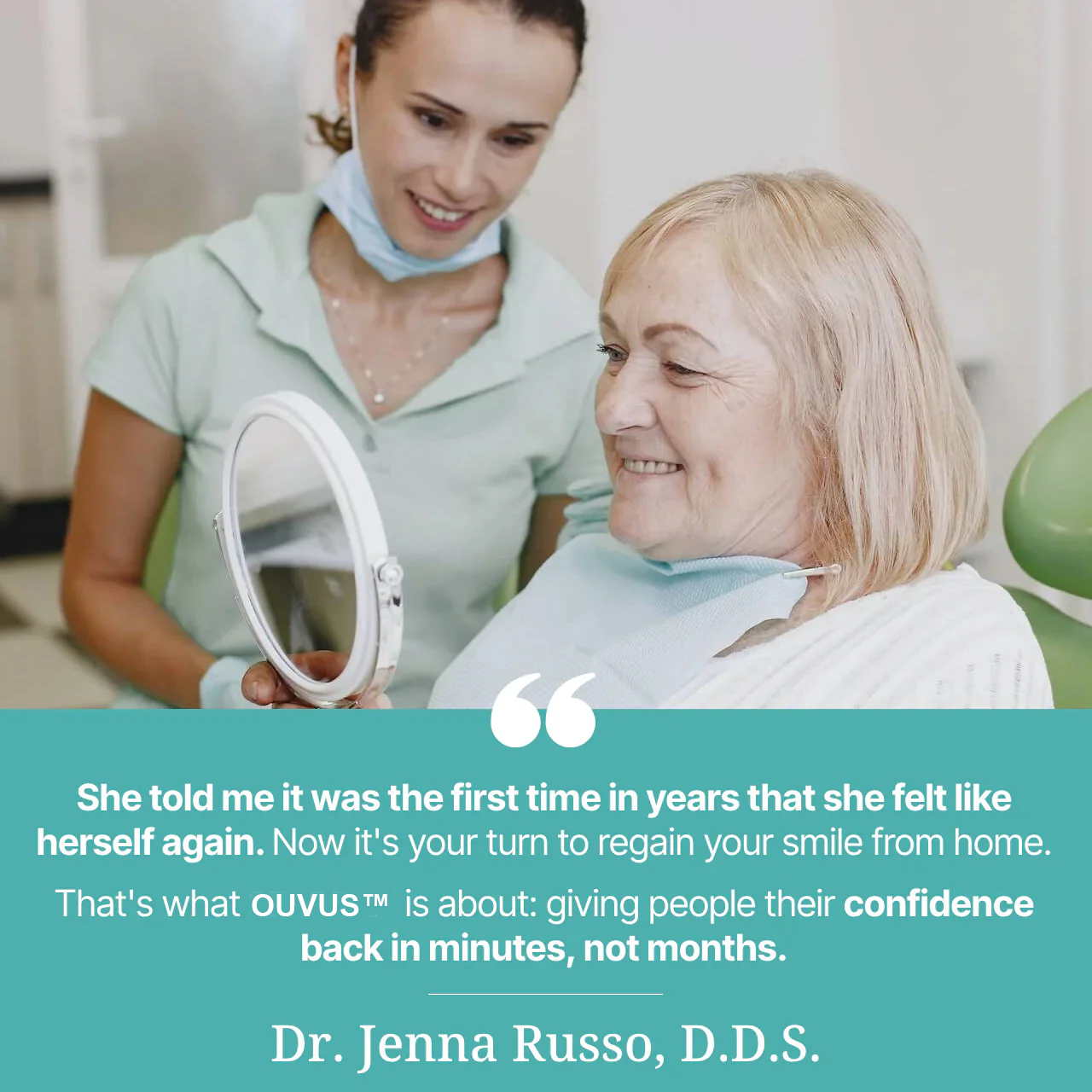 Ends Today: 70% OFF!OUVUS®? Custom-Fit Full Functional DenturesMake you more confident